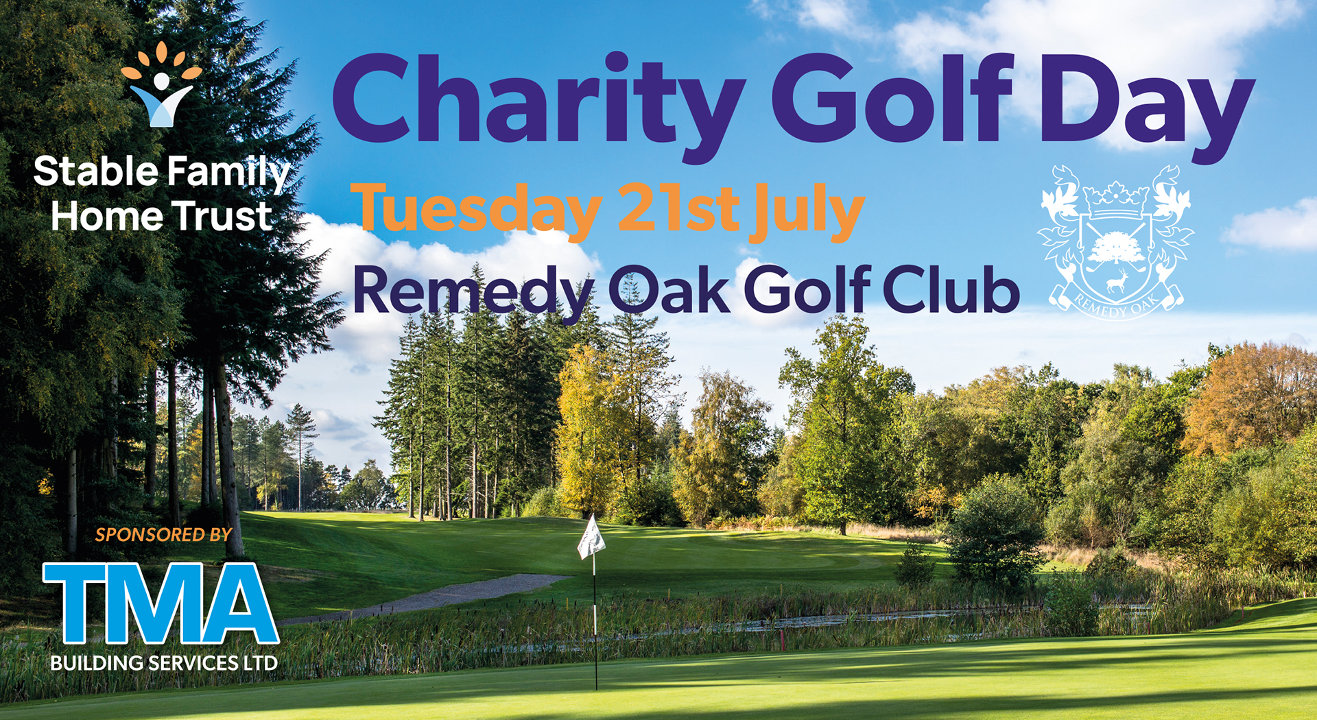 CHARITY GOLF DAY, REMEDY OAK